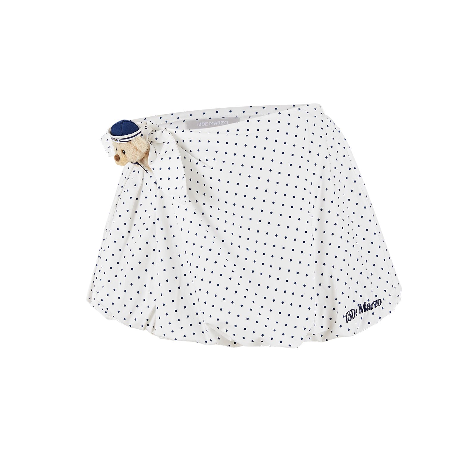 13DE MARZO Sailor Bear Polka Dot Bloomer Skirt - 13DE MARZO