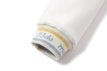 13DE MARZO BabyBear Little Painter Denim Baseball Jacket