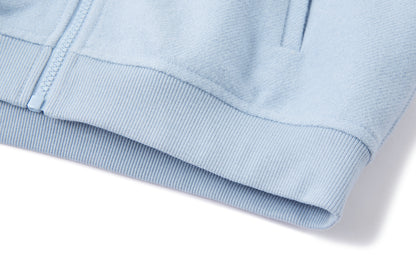 13DE MARZO BabyBear Nighty Night Zip Hoodie Blue