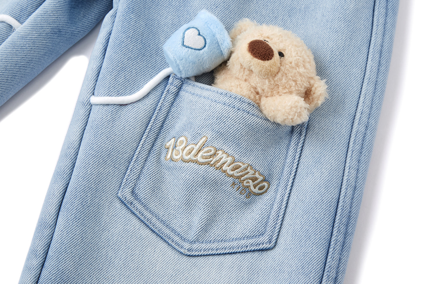 13DE MARZO Babybear Acoustic Tube Jeans
