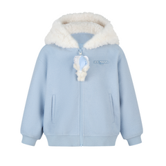 13DE MARZO BabyBear Nighty Night Zip Hoodie Blue