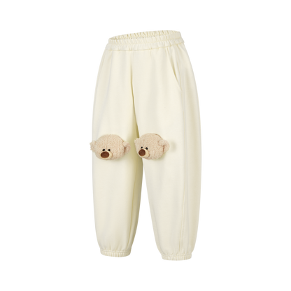 13DE MARZO BabyBear Banana Pants Beige