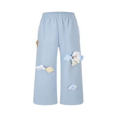 13DE MARZO Babybear Nighty Night Sweatpants Blue