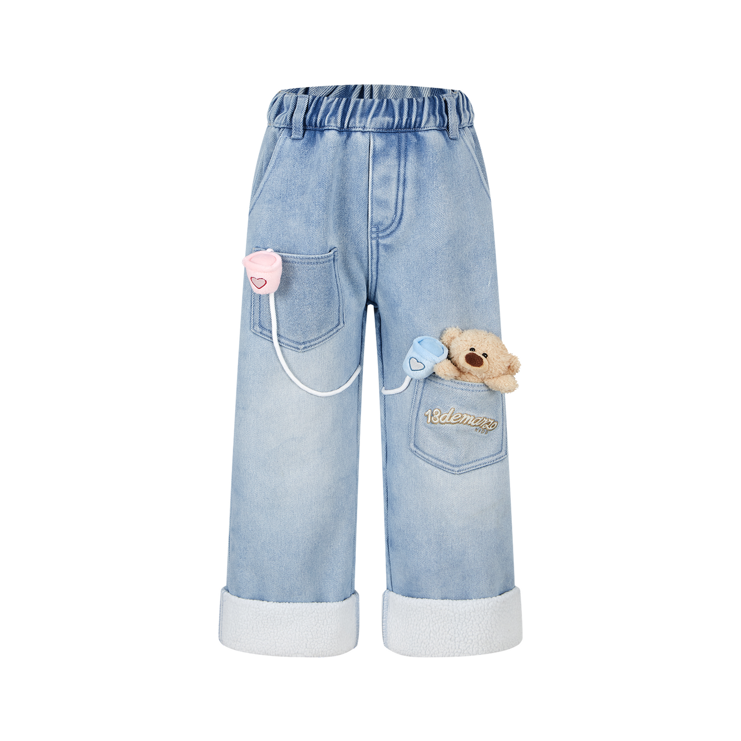 13DE MARZO Babybear Acoustic Tube Jeans