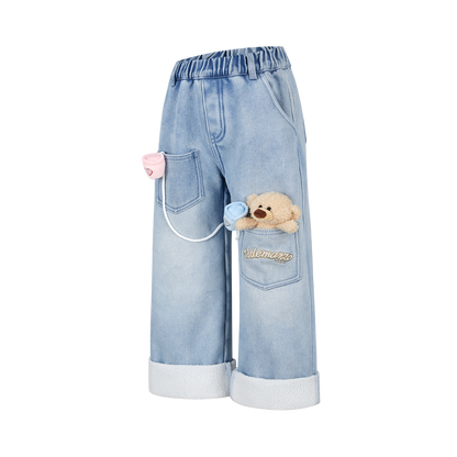 13DE MARZO Babybear Acoustic Tube Jeans