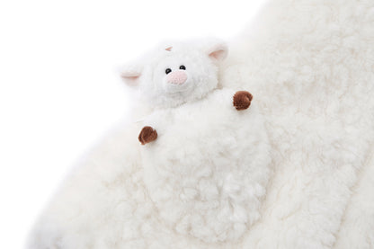 13DE MARZO BabyBear Shearling Plush Vest