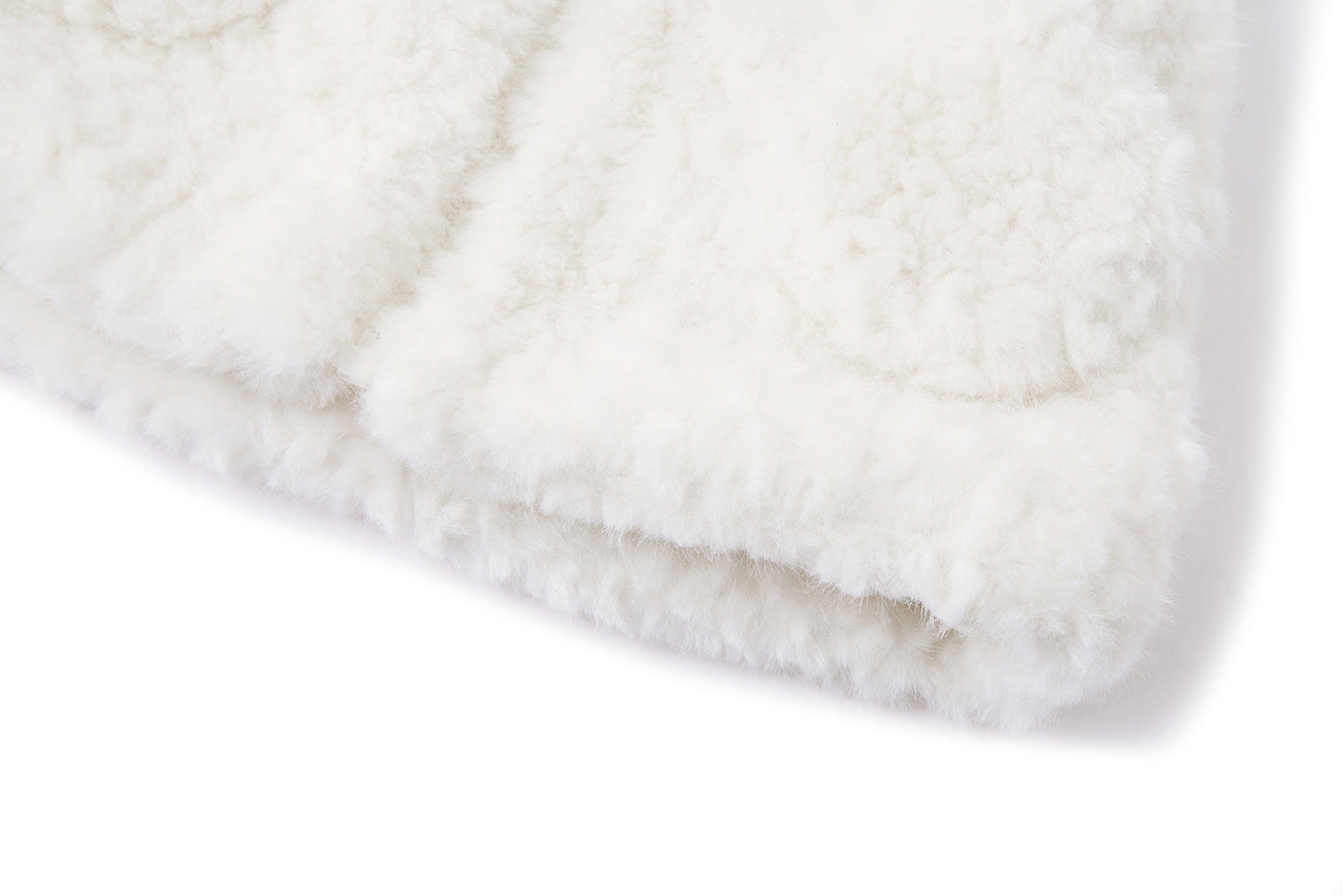 13DE MARZO BabyBear Shearling Plush Vest
