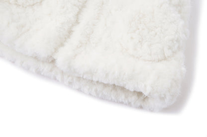 13DE MARZO BabyBear Shearling Plush Vest
