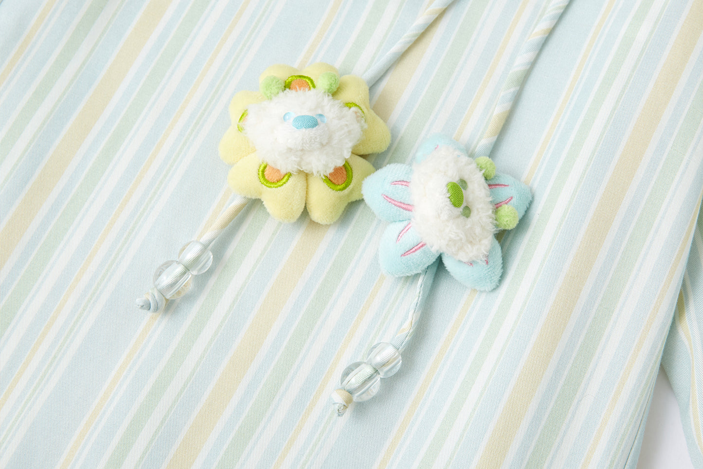 13DE MARZO Floral Lines Trousers - 13DE MARZO