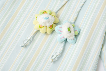 13DE MARZO Floral Lines Trousers - 13DE MARZO