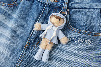 13DE MARZO Rainy Day Jorts Blue