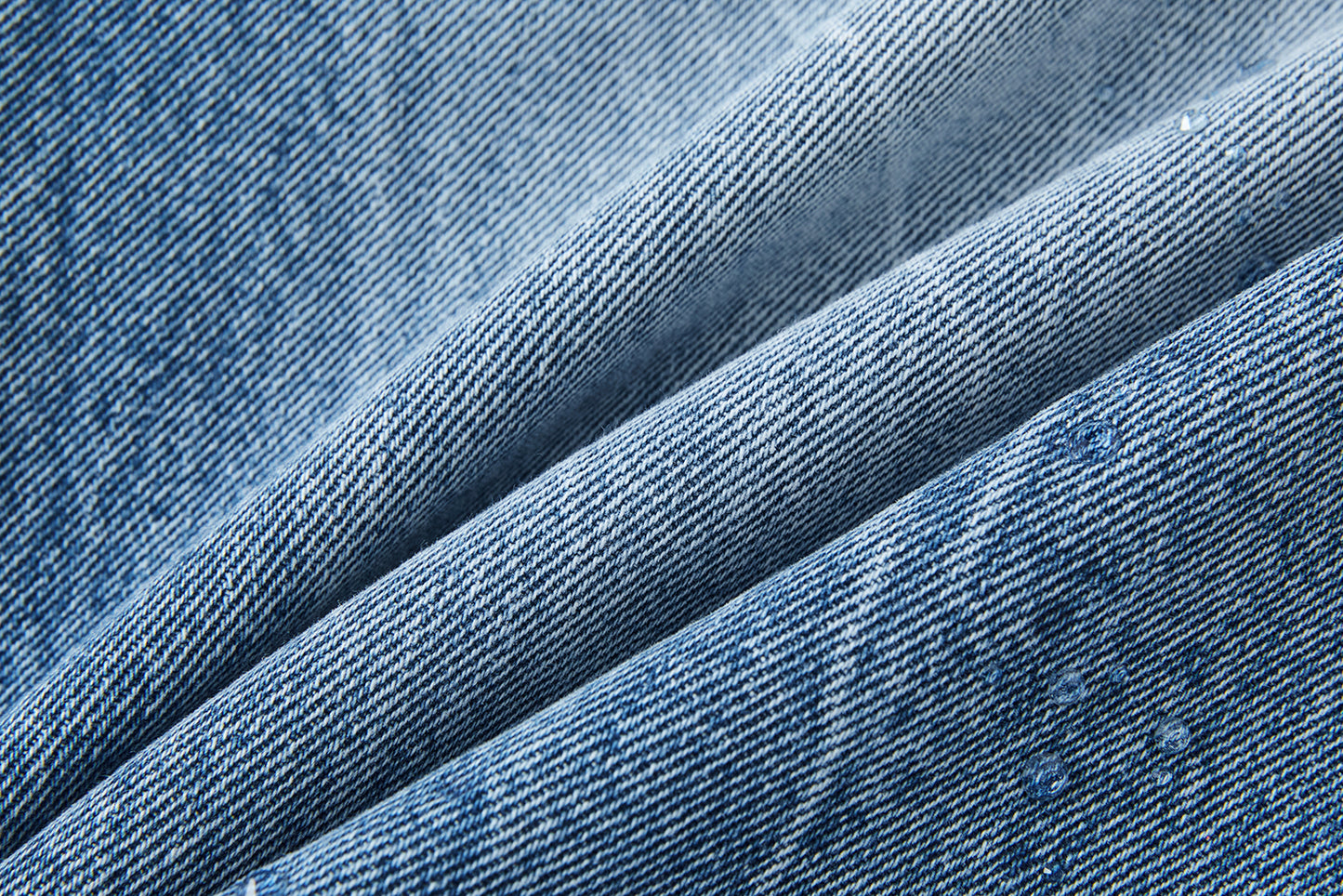 13DE MARZO Rainy Day Jorts Blue