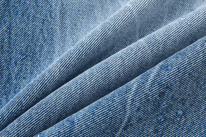 13DE MARZO Rainy Day Jorts Blue