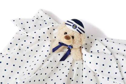 13DE MARZO Sailor Bear Polka Dot Bloomer Skirt - 13DE MARZO