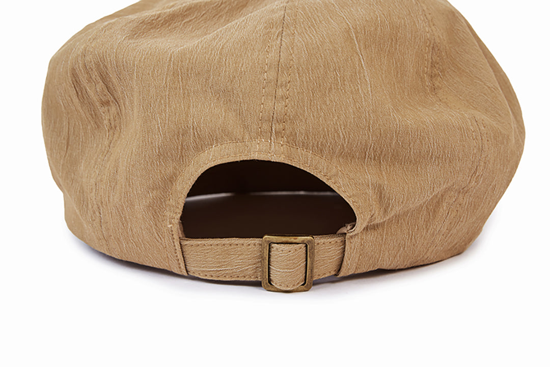 13DE MARZO Vintage Artist Octagonal Hat Brown