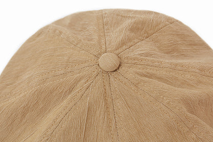 13DE MARZO Vintage Artist Octagonal Hat Brown