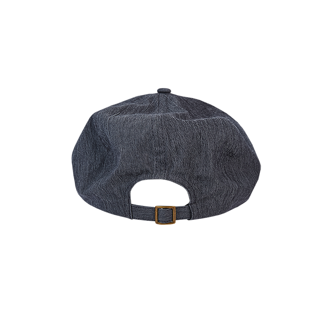13DE MARZO Vintage Artist Octagonal Hat Dark Grey