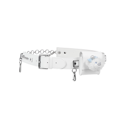 13DE MARZO Hook Buckle Belt Bag White