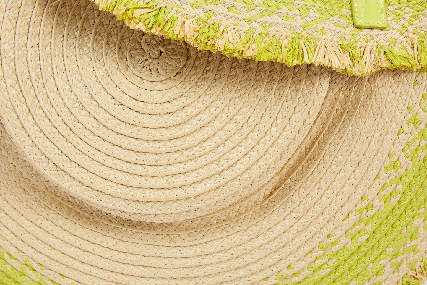 13DE MARZO Straw Tote Bag - 13DE MARZO