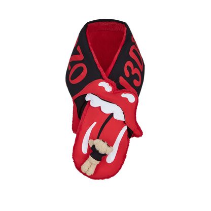 13DE MARZO Rolling Stones Tongue Scarf Black