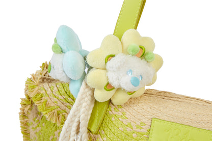 13DE MARZO Straw Tote Bag - 13DE MARZO