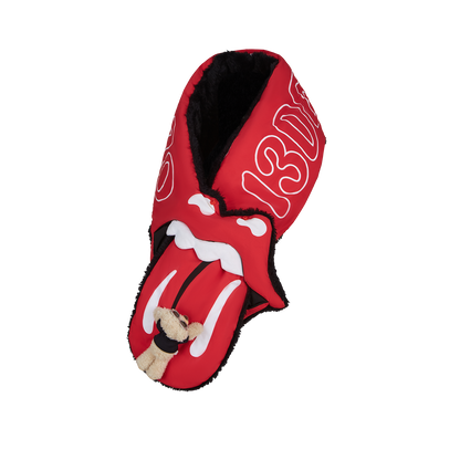 13DE MARZO Rolling Stones Tongue Scarf Red