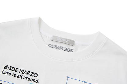13DE MARZO Clue Version T-Shirt White