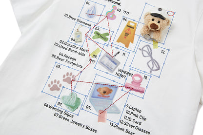 13DE MARZO Clue Version T-Shirt White