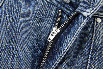 13DE MARZO Distruction Bear Jeans Blue