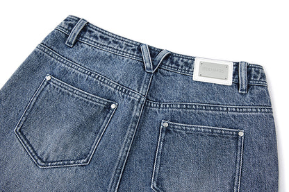 13DE MARZO Distruction Bear Jeans Blue