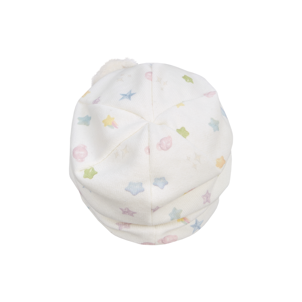 13DE MARZO All-Over Star Print Knit Beanie