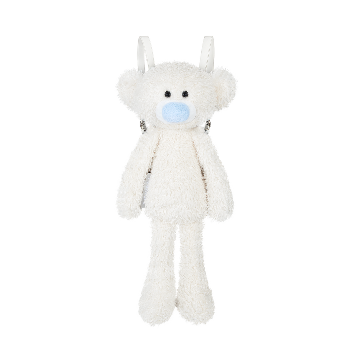 13DE MARZO Plush Toy Backpack White