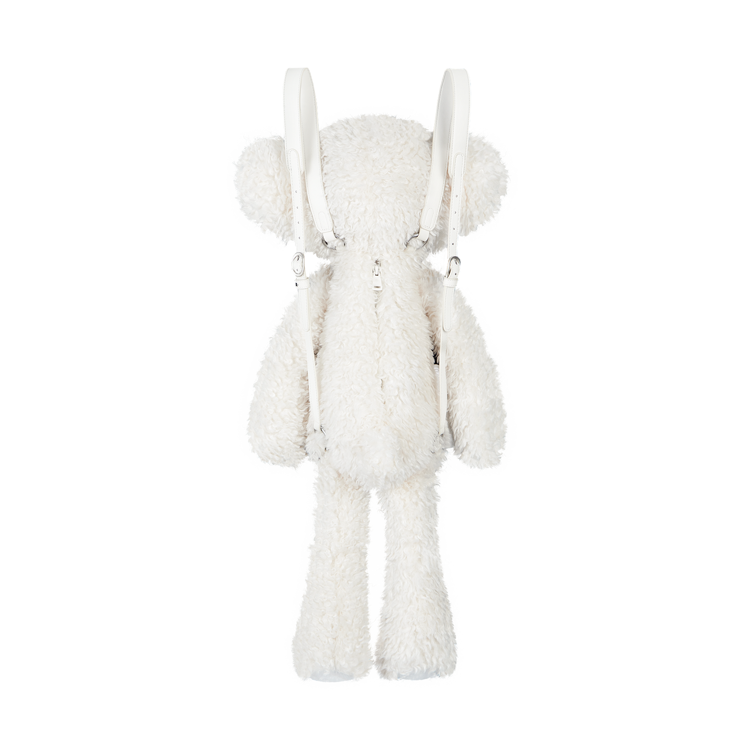 13DE MARZO Plush Toy Backpack White