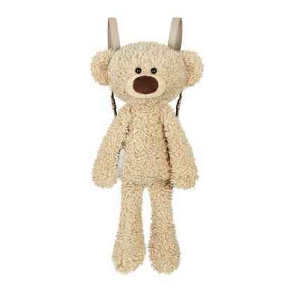 13DE MARZO Plush Toy Backpack Khaki