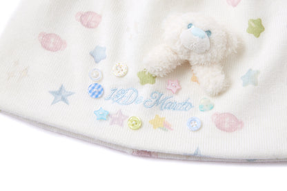 13DE MARZO All-Over Star Print Knit Beanie