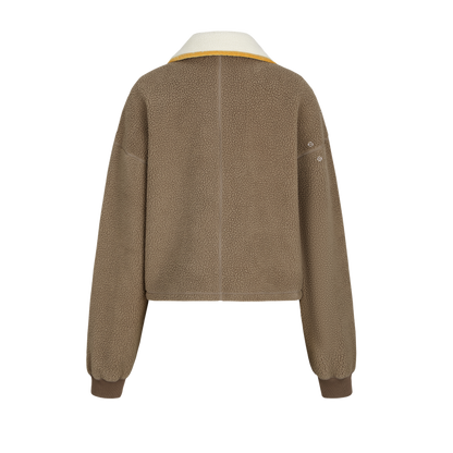 13DE MARZO Snow Bear Cross Tie Lapel Pullover Brown - 13DE MARZO