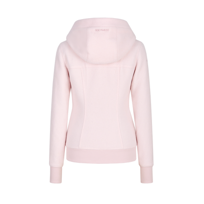 13DE MARZO Slim Fit Fleece Hoodie Pink