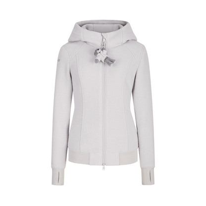 13DE MARZO Slim Fit Fleece Hoodie Grey