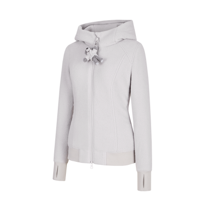 13DE MARZO Slim Fit Fleece Hoodie Grey