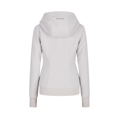 13DE MARZO Slim Fit Fleece Hoodie Grey