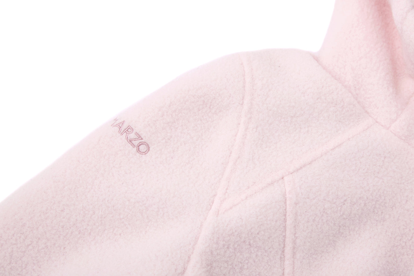 13DE MARZO Slim Fit Fleece Hoodie Pink