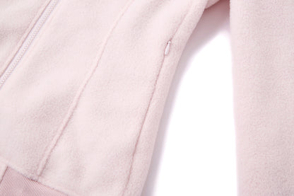 13DE MARZO Slim Fit Fleece Hoodie Pink
