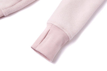 13DE MARZO Slim Fit Fleece Hoodie Pink