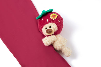 13DE MARZO BabyBear Lollipop Raglan Long Sleeve Red - 13DE MARZO
