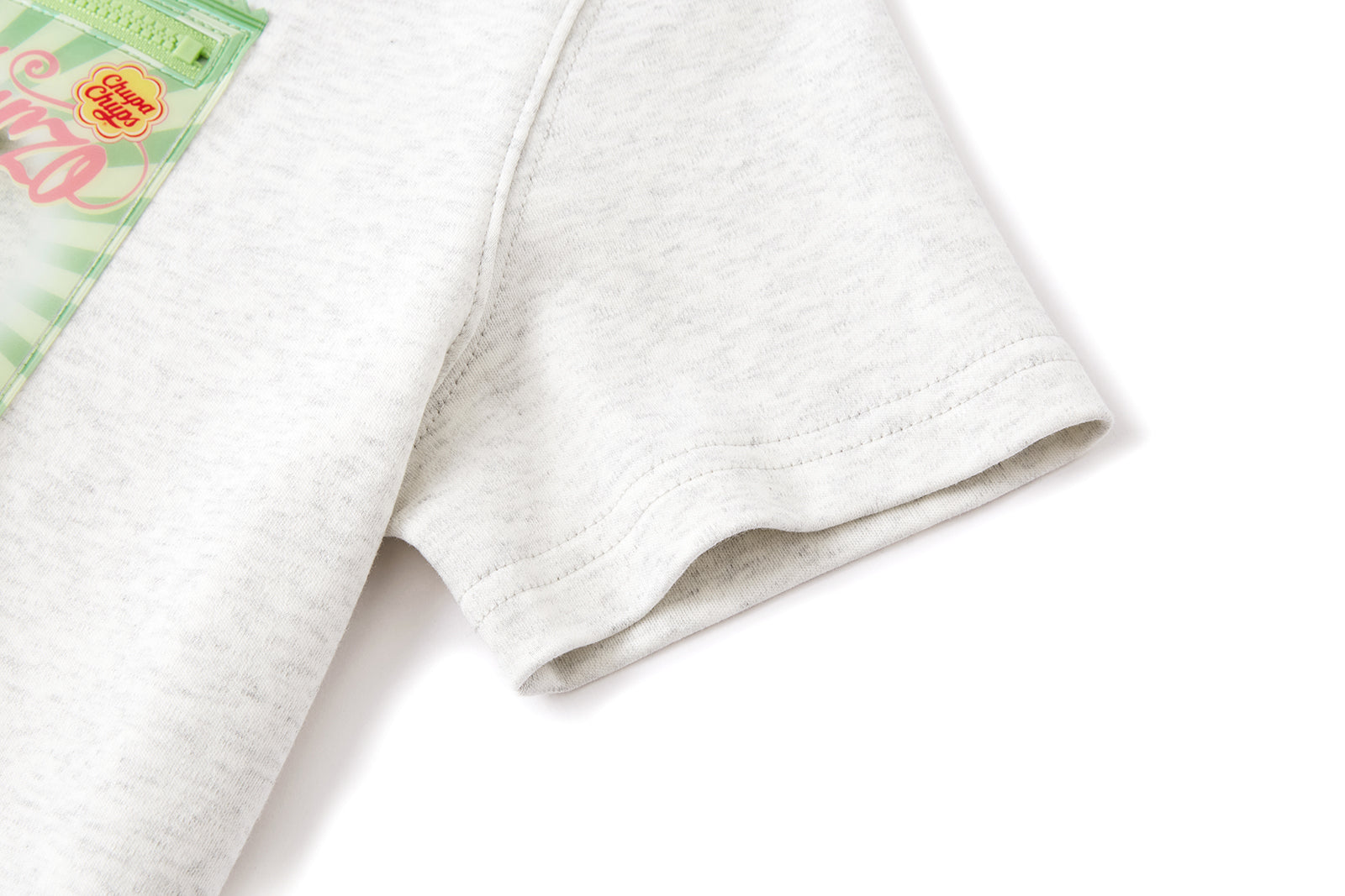 13DE MARZO BabyBear Candy Wrapper Print T-shirt Grey - 13DE MARZO