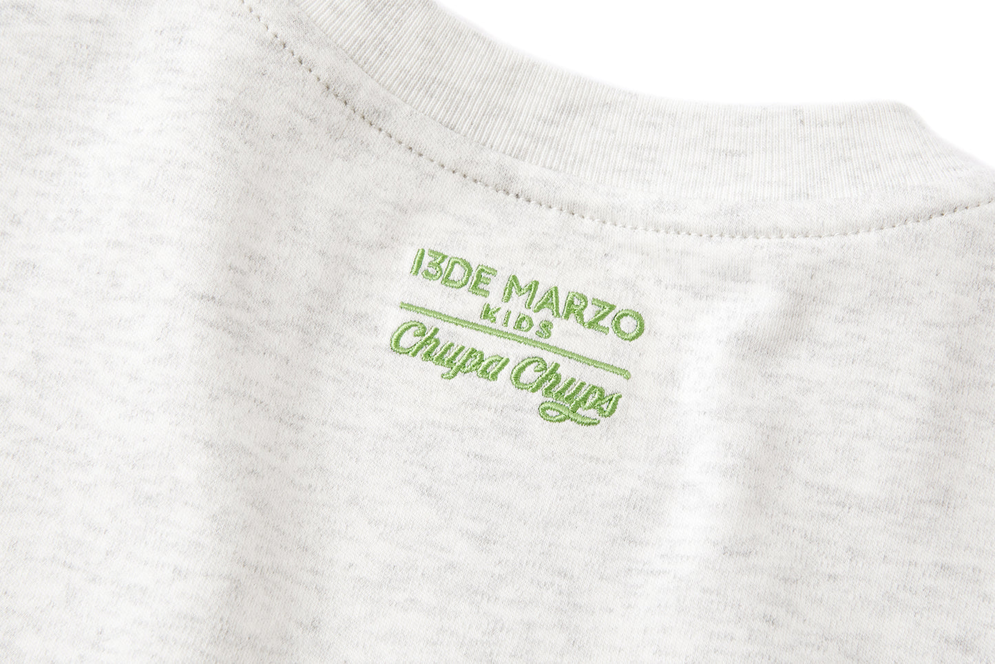 13DE MARZO BabyBear Candy Wrapper Print T-shirt Grey - 13DE MARZO