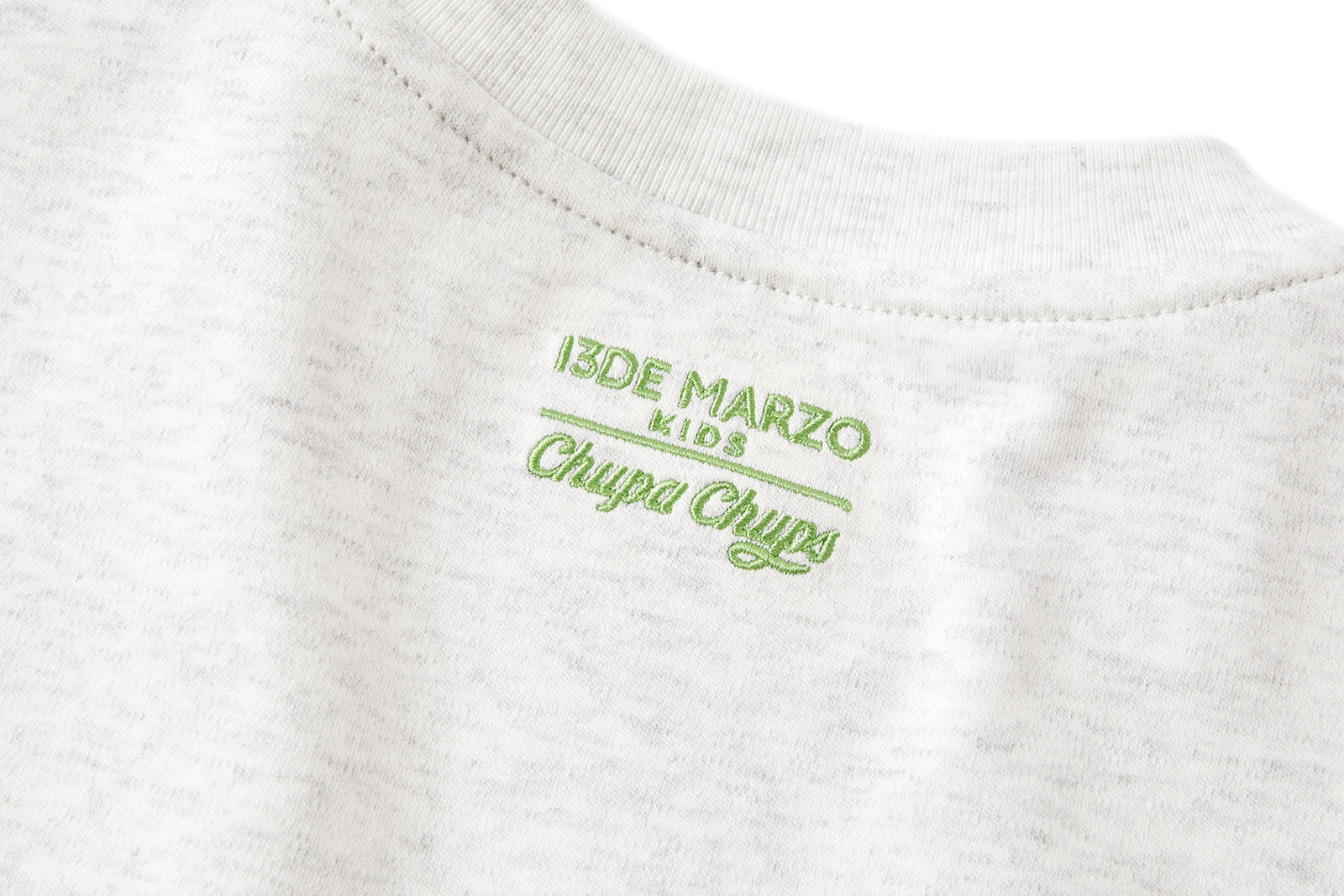 13DE MARZO BabyBear Candy Wrapper Print T-shirt Grey - 13DE MARZO