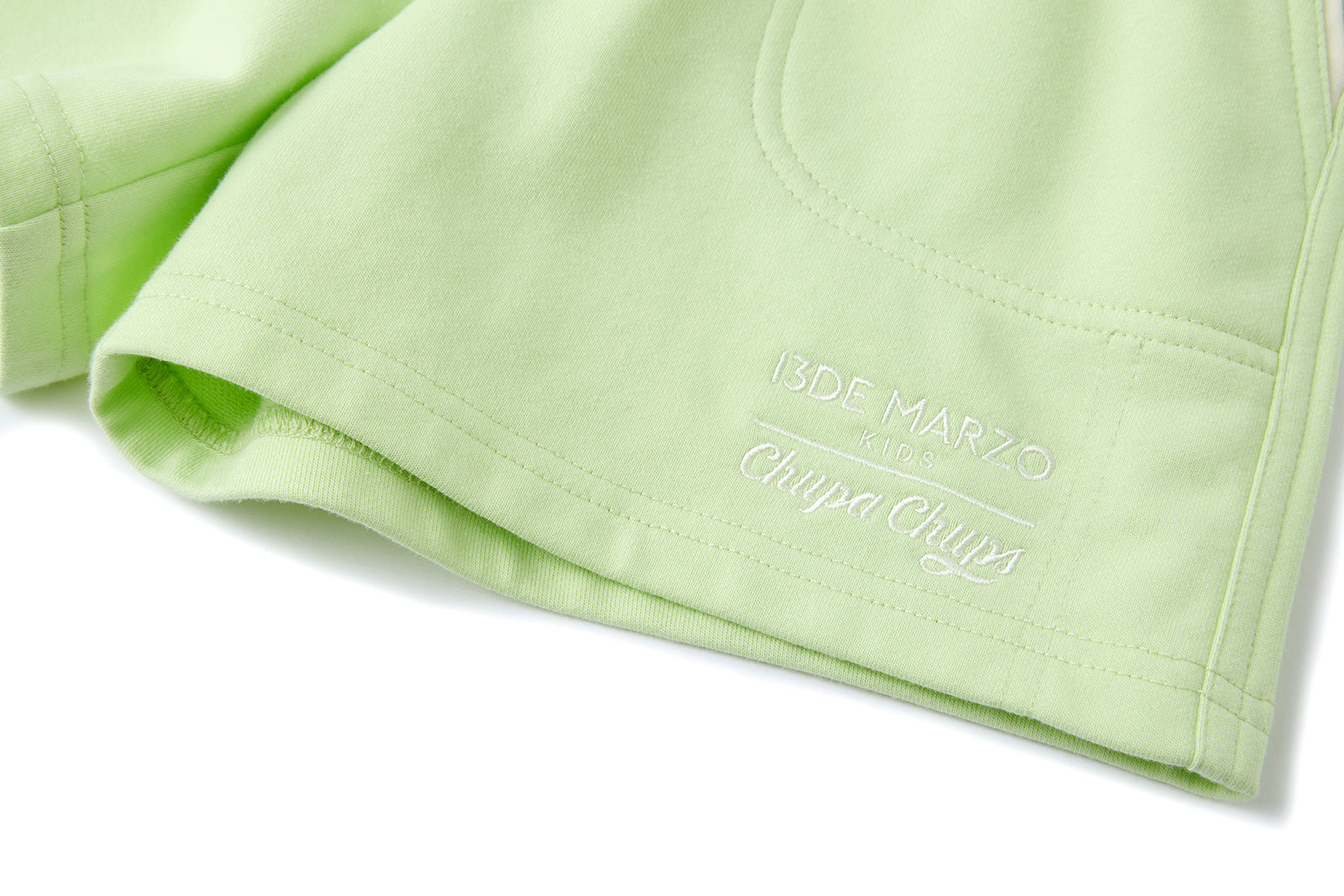 13DE MARZO BabyBear Lollipop Midlength Shorts Green - 13DE MARZO