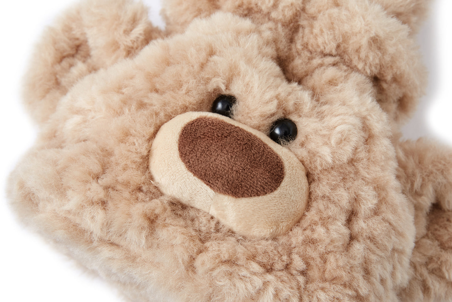 13DE MARZO Bear Face Drawstring Storage Bag Khaki - 13DE MARZO
