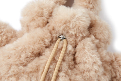 Bear Face Drawstring Storage Bag